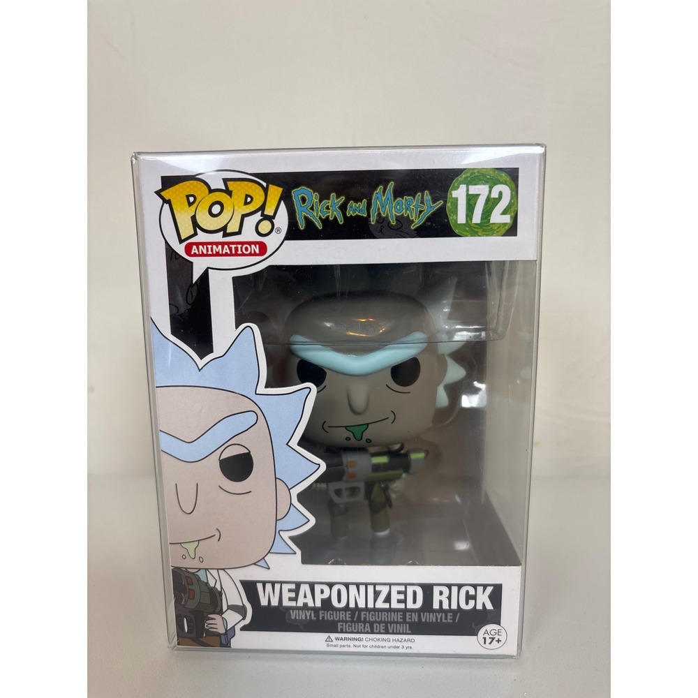Funko Pop Rick and Morty Weaponized Rick 172 Vinyl Figure Adult Swim Collectible